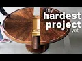 Building an Expandable Pedestal Dining Table My most ambitious build yet