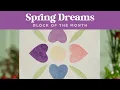 Free Quilt Sew Along - Learn Fusible Applique Spring Dreams Month 5