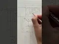 Floor Plan Drawing by kha nanaa