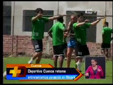 Deportivo Cuenca retoma entrenamientos pensando el Macará