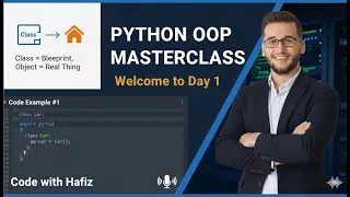 Python OOP Masterclass Day 1 What is OOP Class Object Constructor Self Explained for Beginners