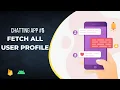 Chat App Part - 5 Fetch all user and show on recyclerview