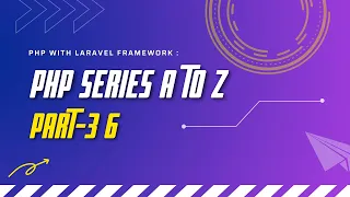 php with laravel framework part-36