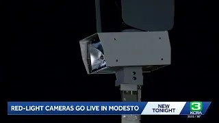 Modesto installs red-light cameras with hefty violation fine