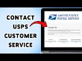 How To Contact USPS Customer Service Get Help From USPS Help Center 2025