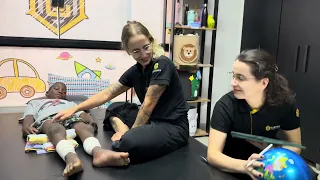 Nózio's First Day of Physical Therapy Was Like This