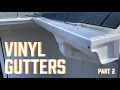 DIY Vinyl Gutters