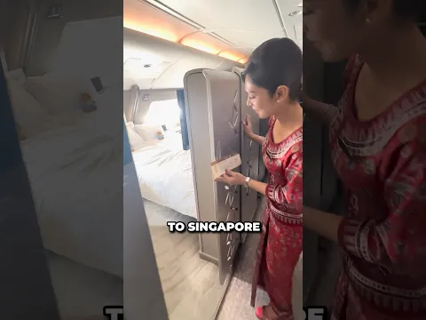 This Is What First Class In Singapore Looks Like 😮