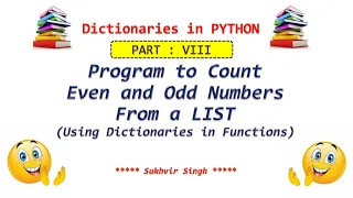 Dictionaries in Python Part 8