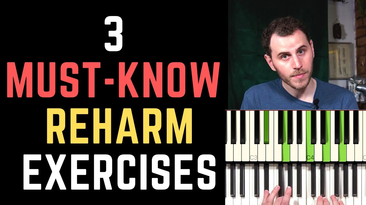 BEST Real-Time Reharmonization Exercises for Jazz, Gospel and Neo Soul Piano