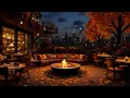 Download Lagu Autumn Nights on the Porch 🍂 Fireside Jazz for Restful Relaxation