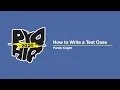 How to Write a Test Case - Pandy Knight