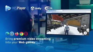 Unity player for WebGL games and metaverses