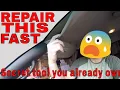Van Headliner Repair - Sagging separating tearing away drooping
