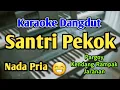 Download Lagu SANTRI PEKOK - KARAOKE || NADA PRIA COWOK || Versi Koplo || Pargoy || Live Keyboard