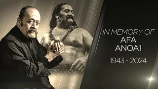 WWE remembers Hall of Famer Afa Anoa i