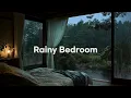 🌿 Garden Rain on Forest | Cozy Bedroom, Lush Garden Shrubs & Deep Sleep Sounds