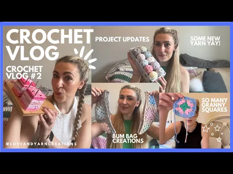 Download MP3 CROCHET VLOG | Crocheting Projects, Crochet Bags + Fashion Crochet, Market Prep, Crochet Catch Up