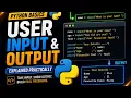 Topic Python input and print Explained with Real Examples