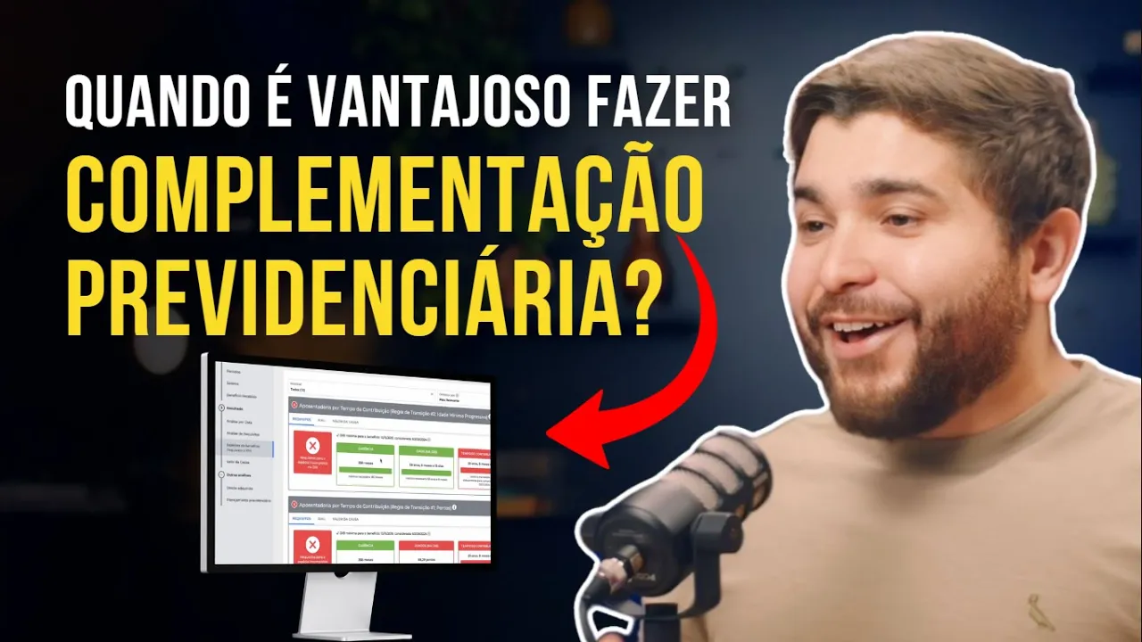 Miniatura do vídeo: Complemento de Contribuição Previdenciária: Descubra se é realmente necessário e evite Erros Comuns