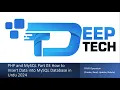 PHP and MYSQL crud part 03 how to insert data into mysql database in urdu