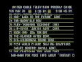 United Cable Electronic Program Guide Phoenix AZ - Mon 1988