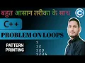 Pattern program in cpp Complete explanation in Hindi