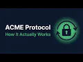 ACME Protocol Explained - How TLS Automation Actually Works