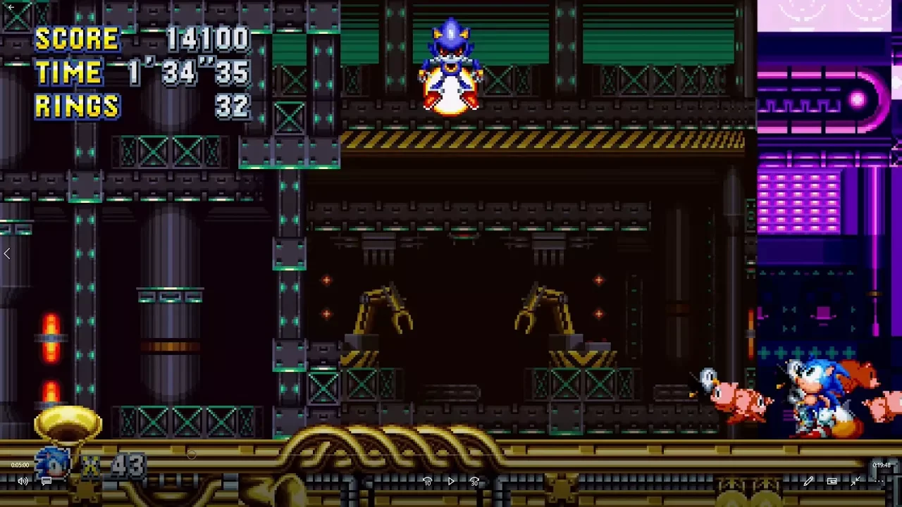 Sonic Mania - Stardust Speedway, Hydrocity, & Mirage Saloon Zone (Casual Gameplay)