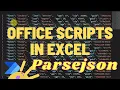 Parse json directly inside Excel on the web using Office Script