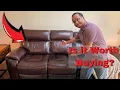 Leather Recliner Sofa Living Room Furniture Leather Couch for Home Reclining Sofa Set