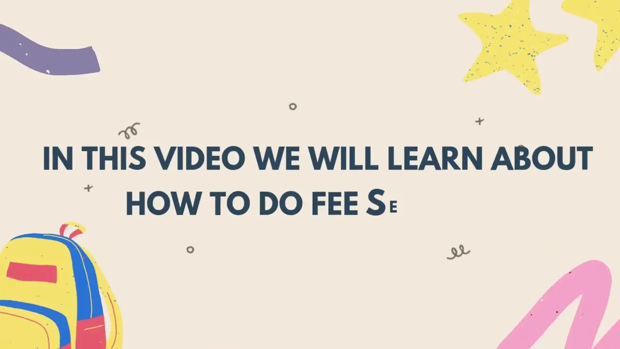 Fee Settings