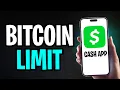 How Much Is the Bitcoin Limit on Cash App How Much Can You Wit raw