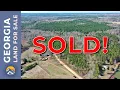 SOLD Georgia Land For Sale 29 Acres With Running Creek - 45 Mins From Dublin GA