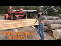 What happens when you QUARTER SAW HICKORY