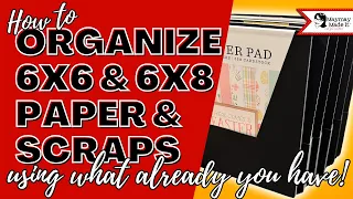 Make your own paper STORAGE from your PAPER ONE SHEET WONDER STYLE