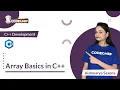 Array Basics Learn C for Project Building CodeChef Learn Series