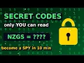 Learn the 2000-Year-Old Spy Code in 10 Minutes