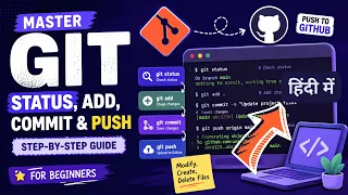 Git Add Commit Push Explained Step-by-Step Git Tutorial for Beginners IT WALA HINDI-
