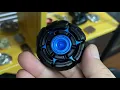 Classic sci fi style armor Pillbug Fidget Spinner EDC Adult Metal Fidget Toy DIY Hand Spinner