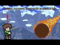 Terraria but every 10 seconds an meteor falls Part 1