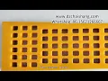 PU Vibrating Screen Optimized Screening Efficiency