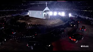 kanye west praise god at donda listening party 3