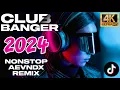 ▶ 4K HD New CLUB BANGER NONSTOP TIKTOK VIRAL DISCO PARTY 2024 - AEVNDX REMIX