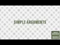 Simple Arguments