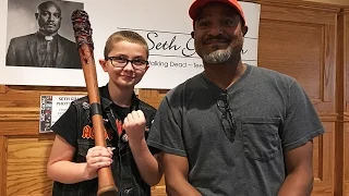 Seth Gilliam from the Walking Dead how he handled a bully as a kid who does Negan kill More