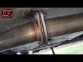 Remflex 2 5 Graphite Gasket to Fix Midpipe to Axel Back Exhaust Flange Gap Leak Scion tC2 tC2 5