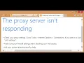 How To Fix All Internet Proxy Server Errors In Windows