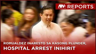 Romualdez inaresto sa kasong plunder | NewsWatch Reports
