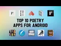 Top 10 Best Poetry Apps For Android